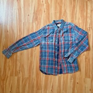 Lucky Brand Multicolor Plaid Button Down Shirt